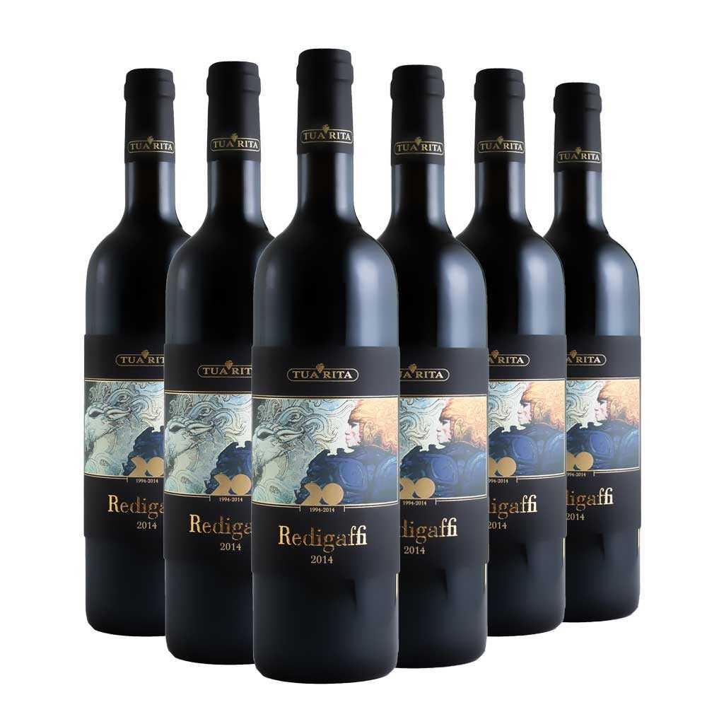 Toscana IGT Redigaffi 2014 Box da 6 bottiglie