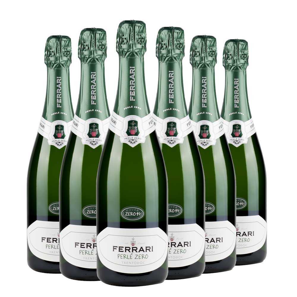 Trento DOC Dosaggio Zero Perlè Zero Cuvée 2017 (con astuccio) Box da 6 bottiglie