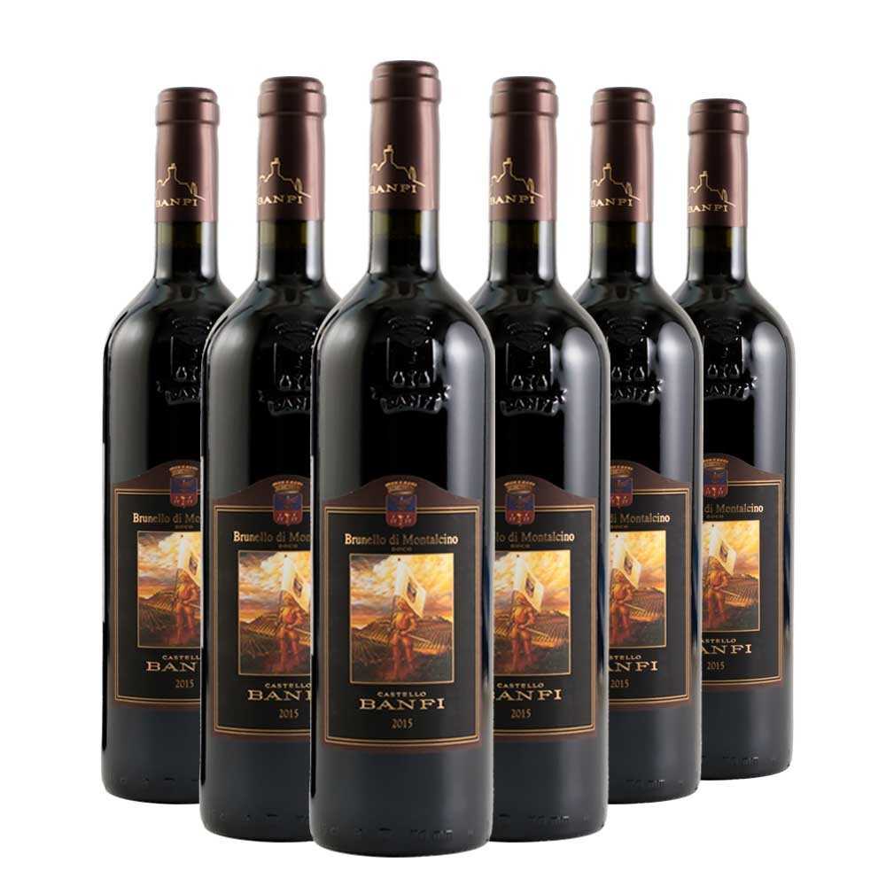 Brunello di Montalcino DOCG 2021 Box da 6 bottiglie