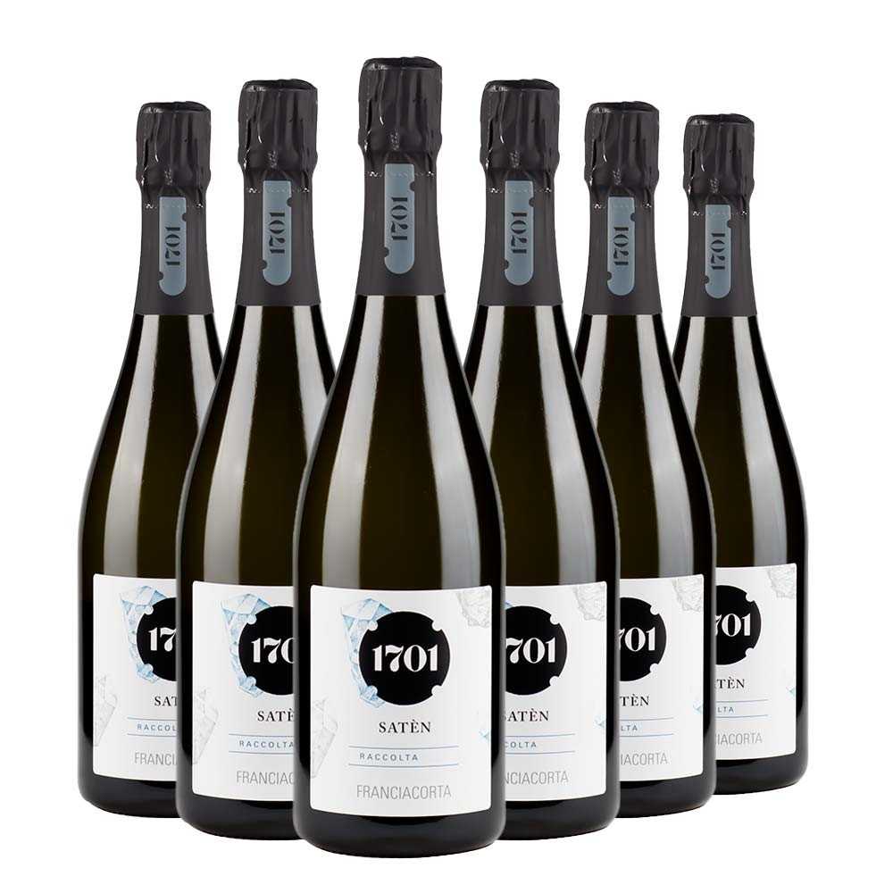 Franciacorta DOCG 1701 Brut Satèn Vintage 2021 Box da 6 bottiglie