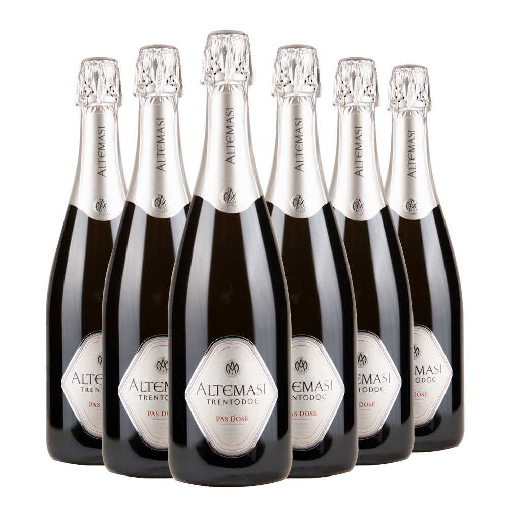 Trento DOC Pas Dosé Millesimato 2022 Box da 6 bottiglie