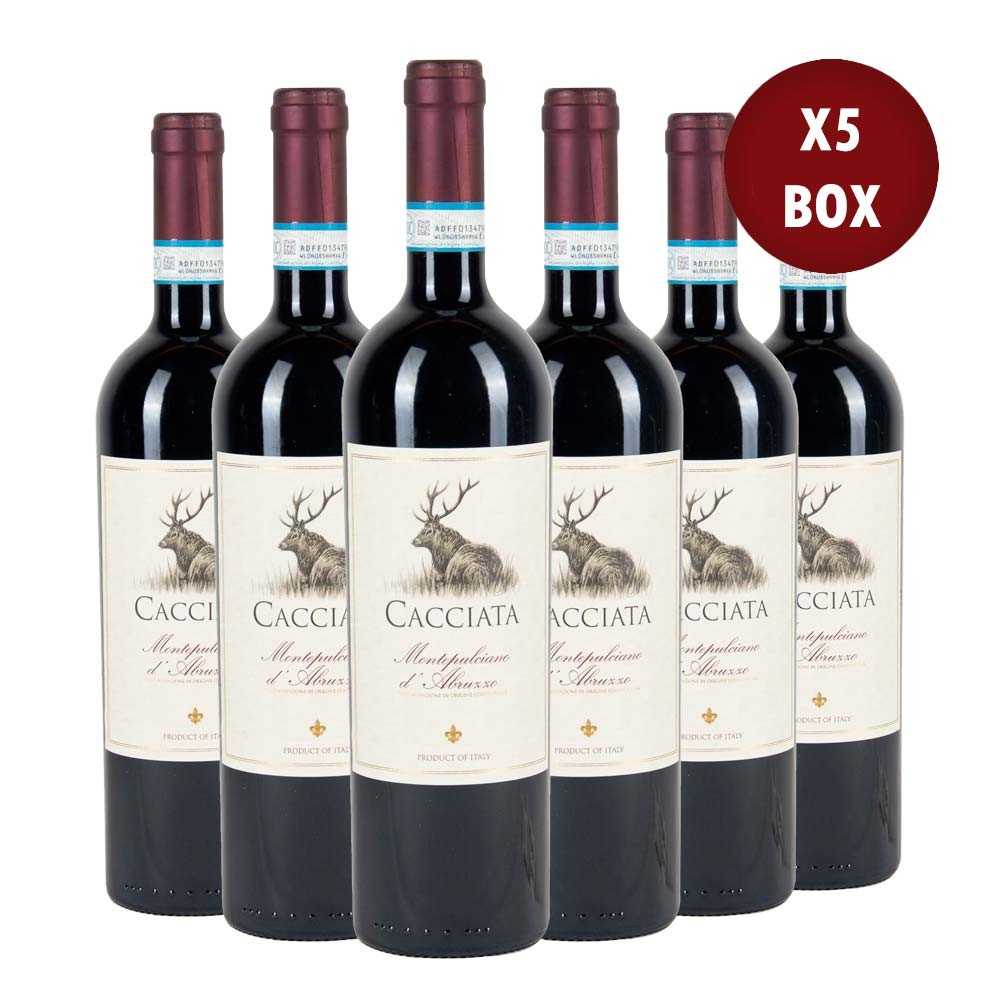 Montepulciano d'Abruzzo DOC La Cacciata 2023 Box da 30 bottiglie