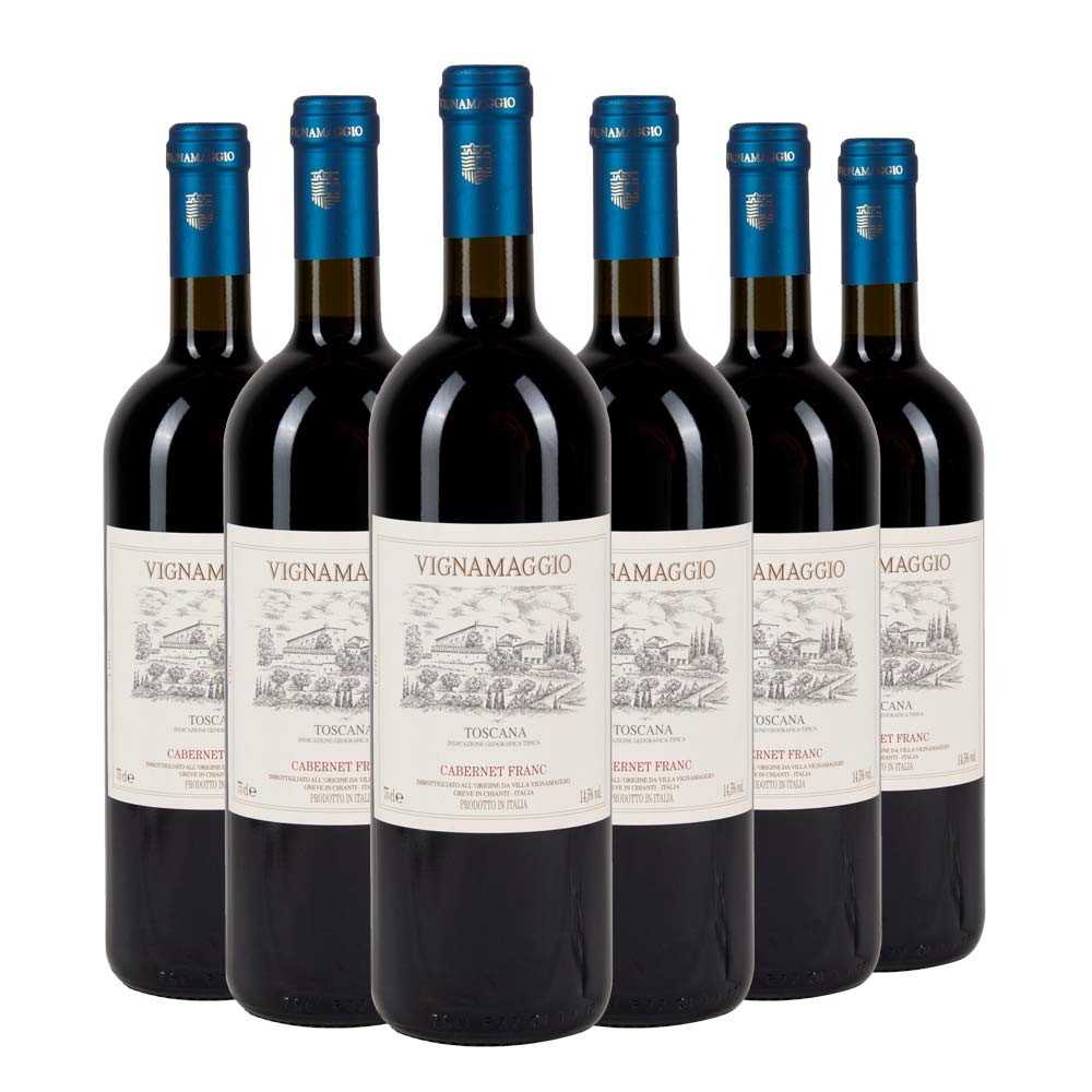 Toscana IGT Cabernet Franc 2018 Box da 6 bottiglie