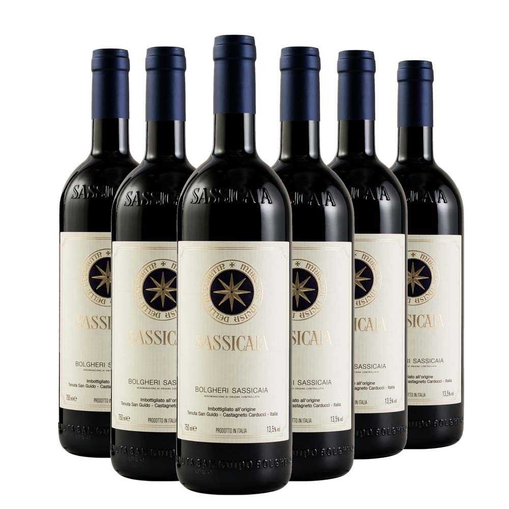 Bolgheri Sassicaia DOC 2023 Box da 6 bottiglie