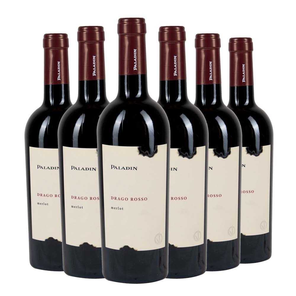 Merlot Drago Rosso 2022 Box da 6 bottiglie