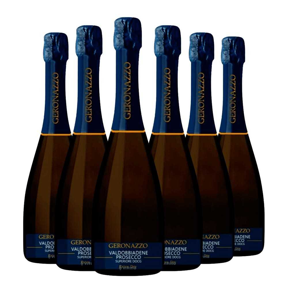Valdobbiadene Prosecco Superiore DOCG Geronazzo Extra Dry Box da 6 bottiglie