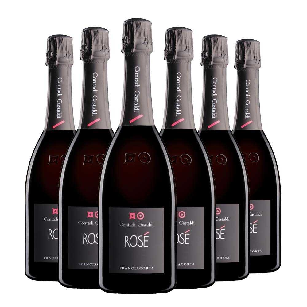 Franciacorta DOCG Rosé Brut Box da 6 bottiglie