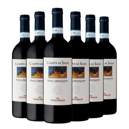 Rosso di Montalcino DOC Campo ai Sassi 2024 Box da 6 bottiglie