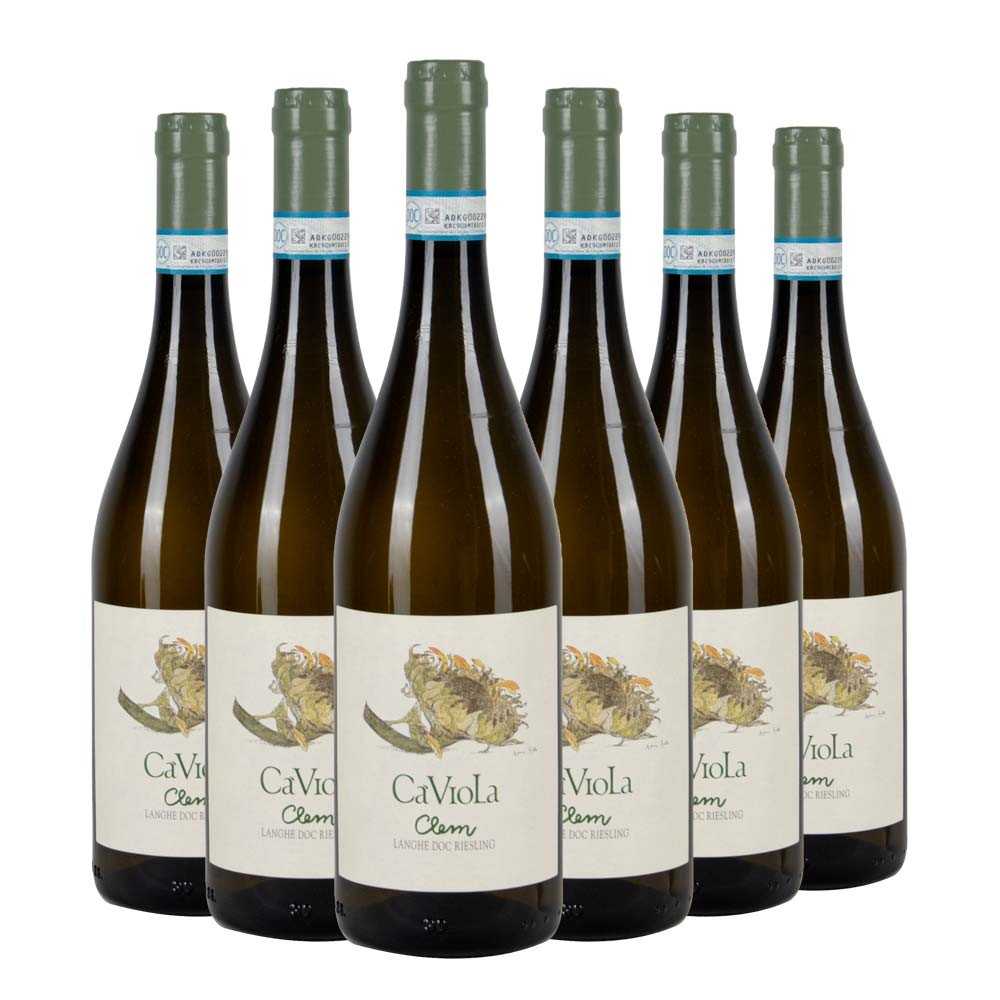 Langhe DOC Riesling Clem 2023 Box da 6 bottiglie
