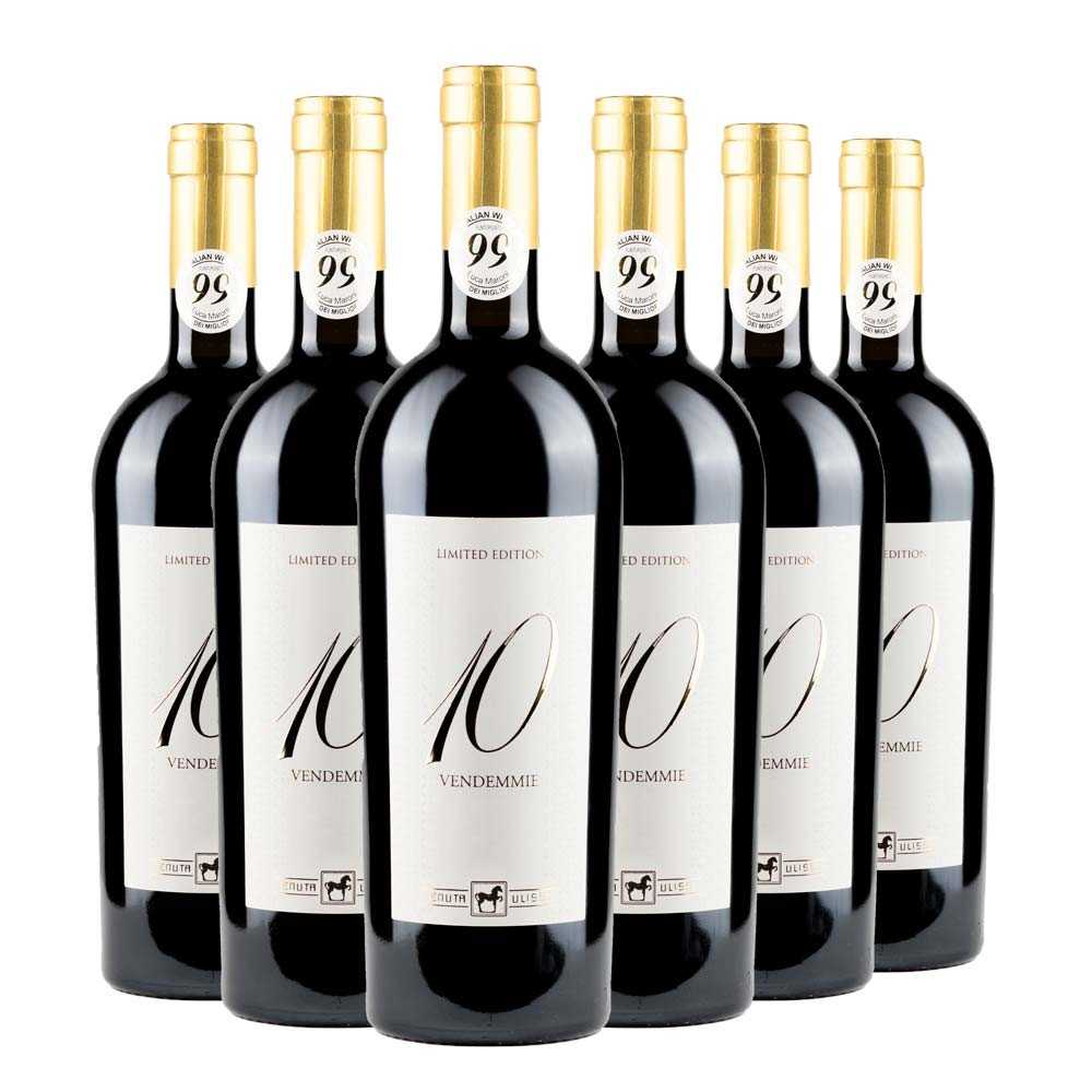 10 Vendemmie Bianco Limited Edition Box da 6 bottiglie