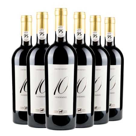 10 Vendemmie Bianco Limited Edition Box da 6 bottiglie