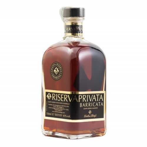 Grappa Riserva Privata Amarone 70 cl Barricata ( astuccio)