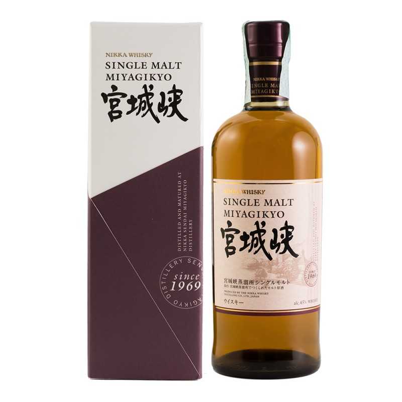 Miyagikyo Single Malt Japanese Whisky (con astuccio)