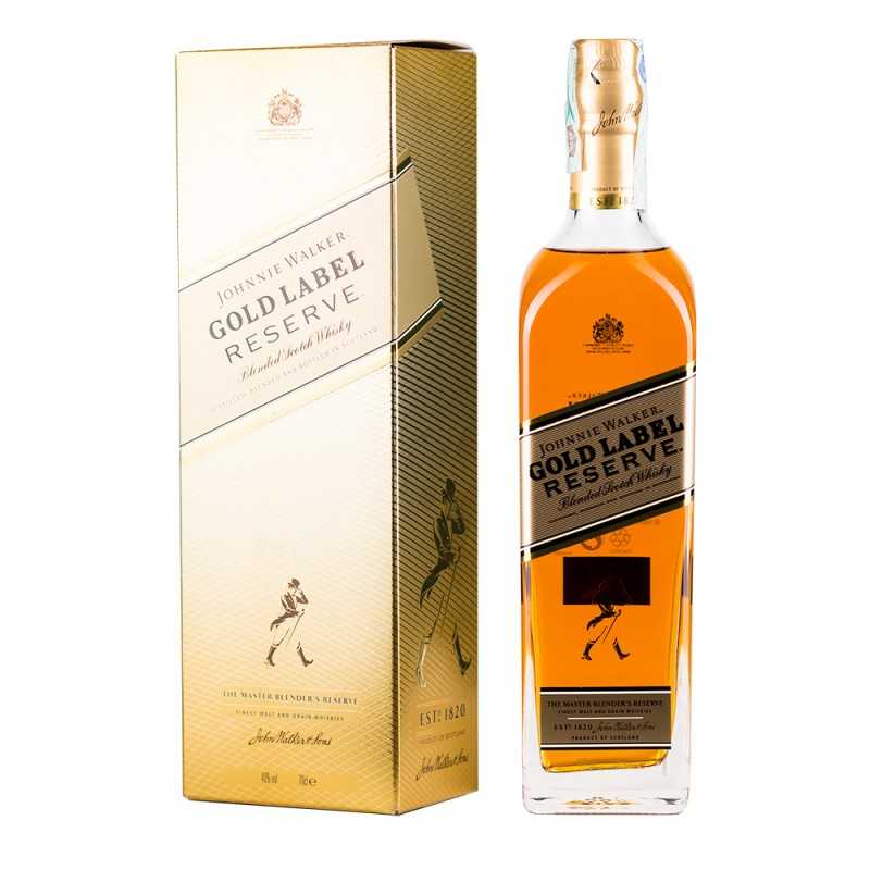 Blended Scotch Whisky Gold Label Reserve con astuccio
