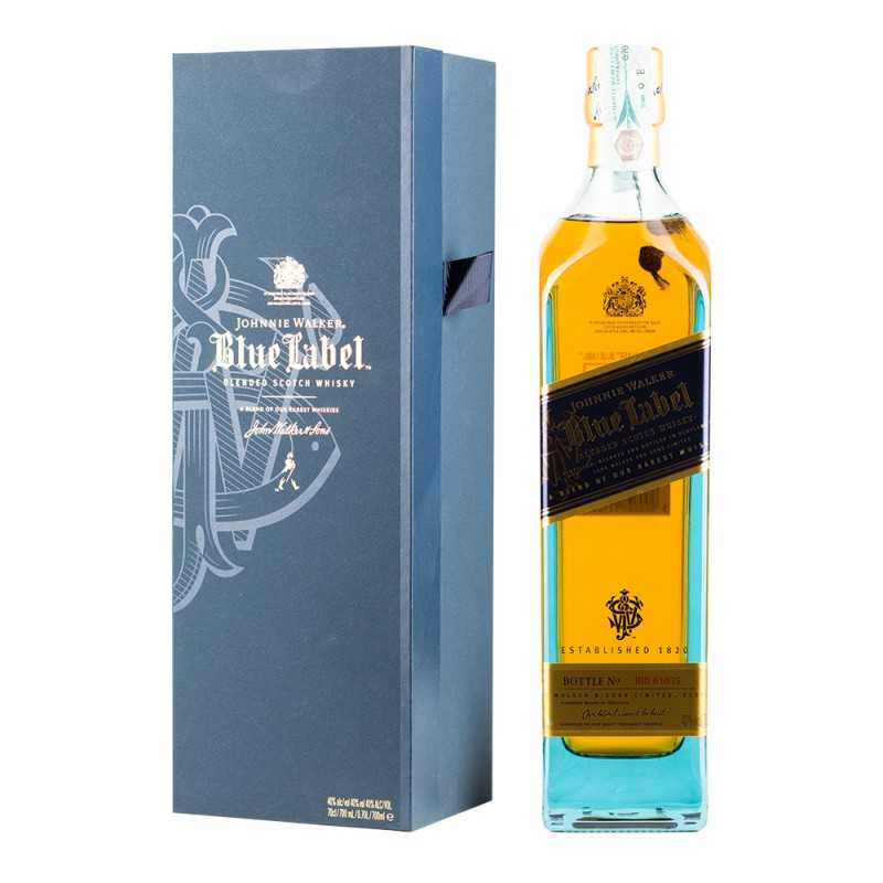 Blended Scotch Whisky Johnnie Walker Blu Label con astuccio