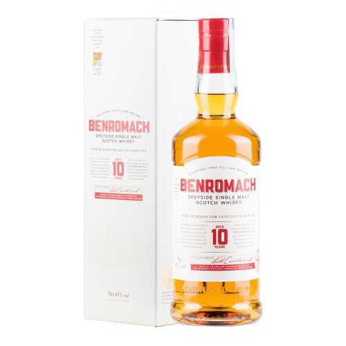 Speyside Single Malt Scotch Whisky Benromach 10 Y.O.