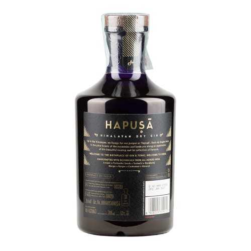 Dry Gin Hapusa Himalayan 70 cl