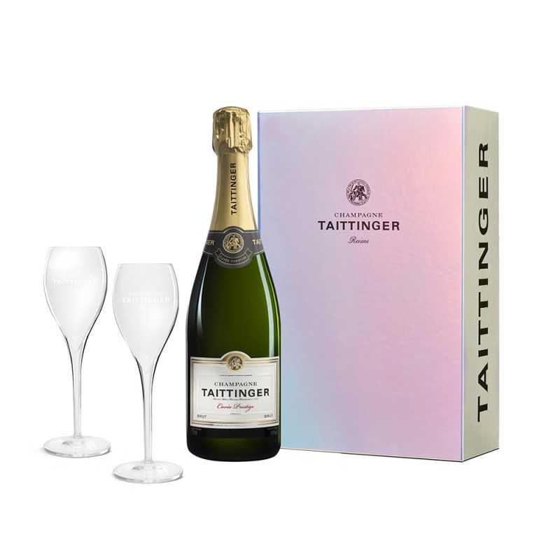 Champagne Brut Prestige + 2 flûte