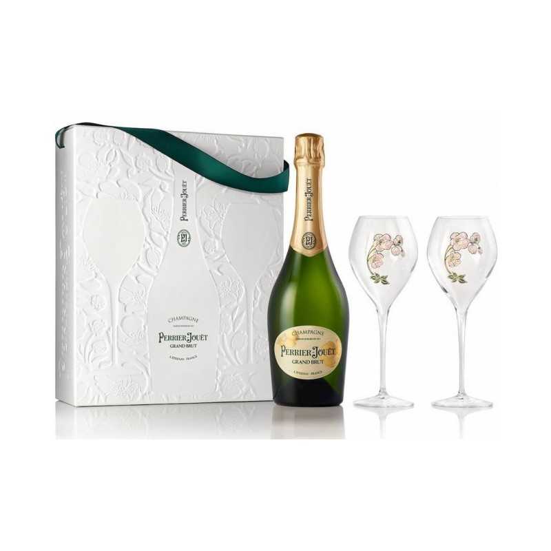 Champagne Grand Brut + 2 calici