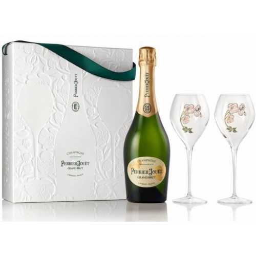 Champagne Grand Brut + 2 calici