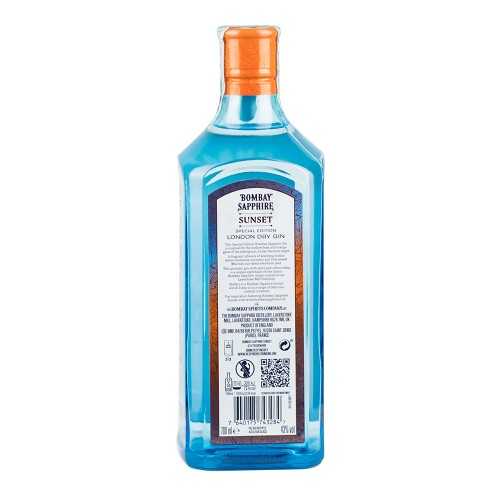 London Dry Gin Bombay Sapphire Sunset Special Edition 70 cl