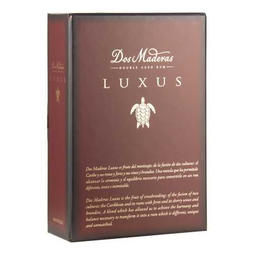 Ron Dos Maderas Luxus 10+5 Años (con astuccio) 70 cl