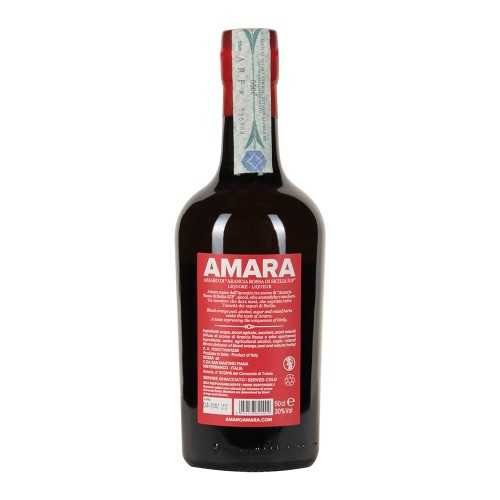 Amara liquore amaro di arancia di Sicilia