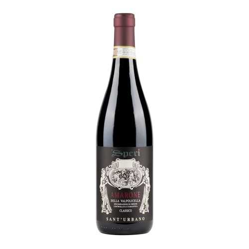 Amarone della Valpolicella Classico Sant’Urbano 2017 con scatola di legno Bio