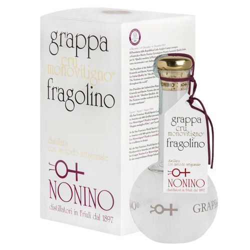 Grappa Cru Monovitigno Fragolino Nonino (con astuccio) 50 cl