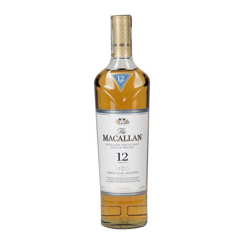 The Macallan 12 YO triple casks 70 cl