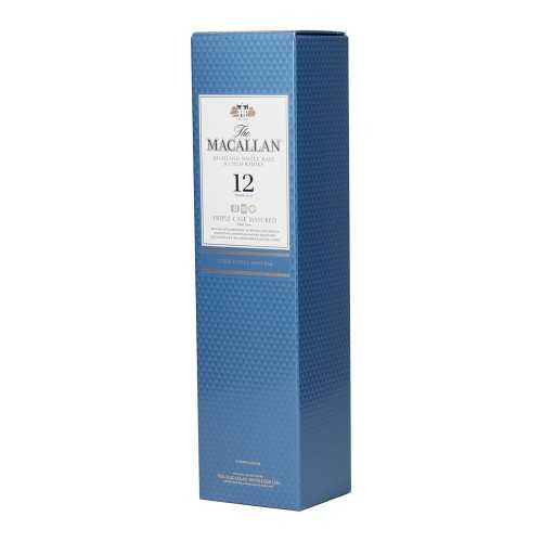 The Macallan 12 YO triple casks 70 cl