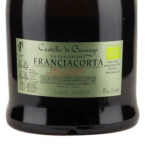 Franciacorta Brut Nature ‘800 2016 (con astuccio) Bio