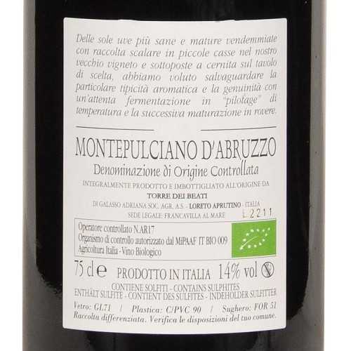 Montepulciano D'Abruzzo 2020 Bio