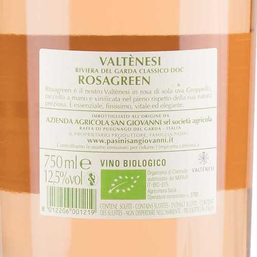 Valtènesi Riviera del Garda Classico Chiaretto Rosagreen 2020 Bio