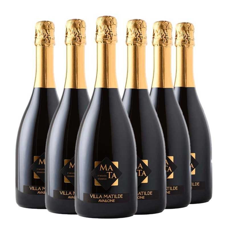 Mata Bianco Metodo Classico Extra Brut Box da 6 bottiglie