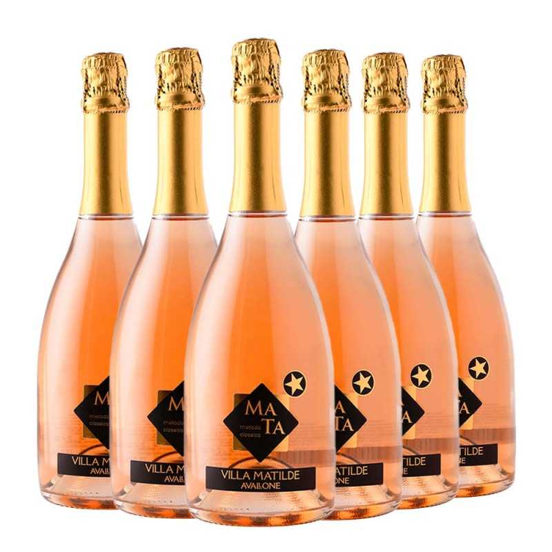 Mata Rosè Metodo Classico Brut Box da 6 bottiglie