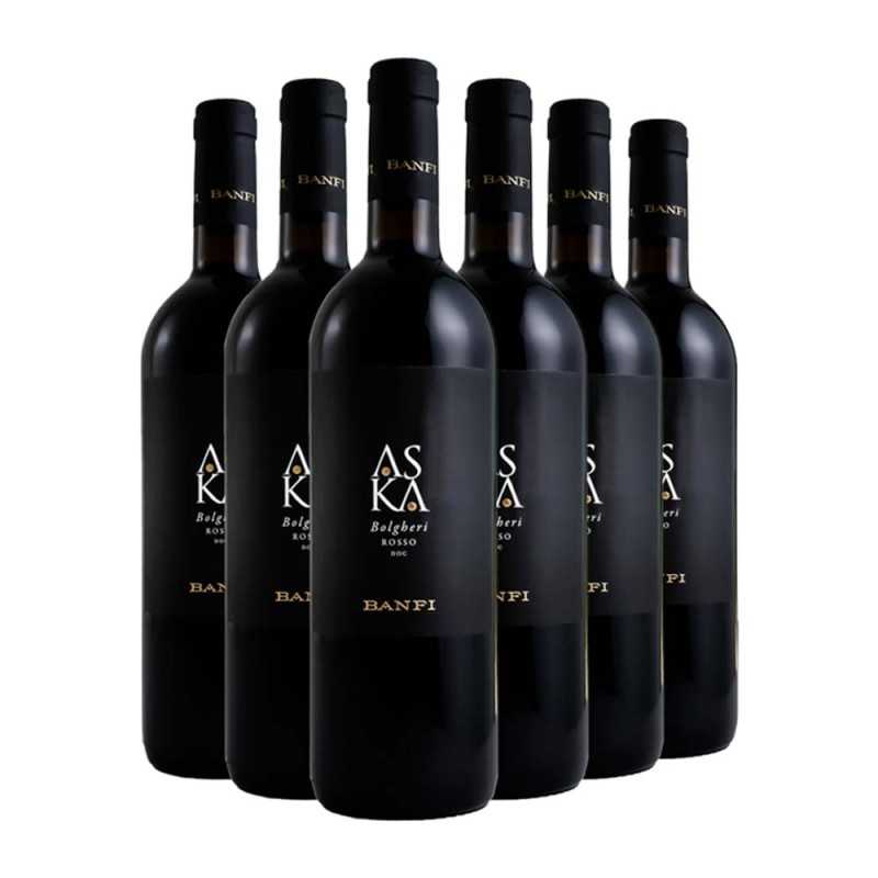 Bolgheri Rosso Aska 2021 Box da 6 bottiglie