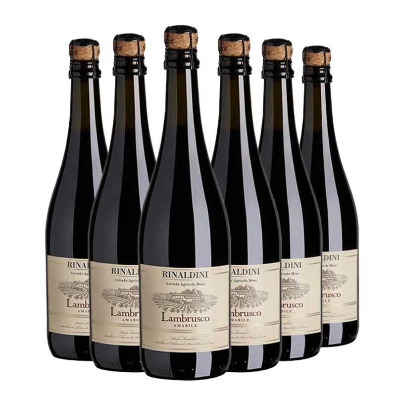 Lambrusco Amabile Emilia IGT Box da 6 bottiglie