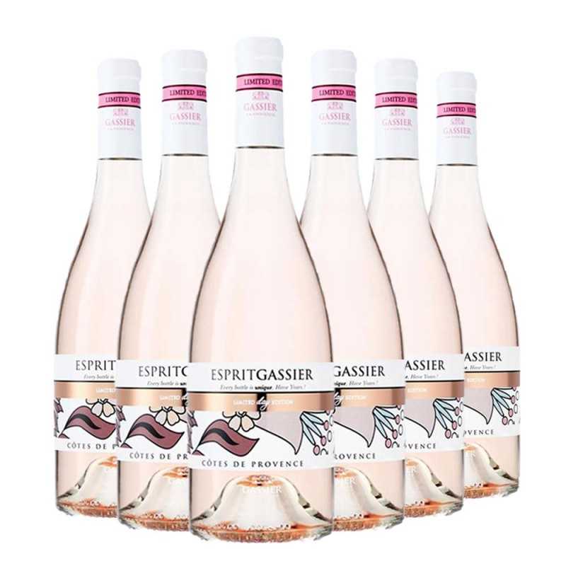 Côtes de Provence Rosé “Esprit Gassier” 2023 Box da 6 bottiglie