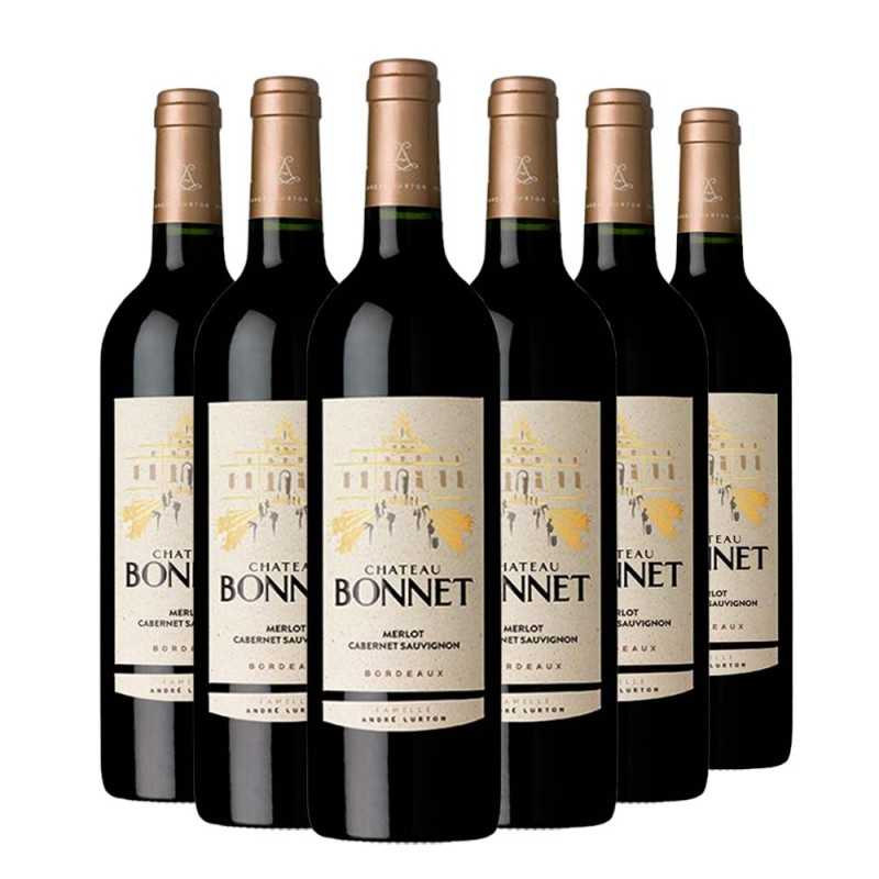 Château Bonnet Rouge Bordeaux AOC 2021 Box da 6 bottiglie