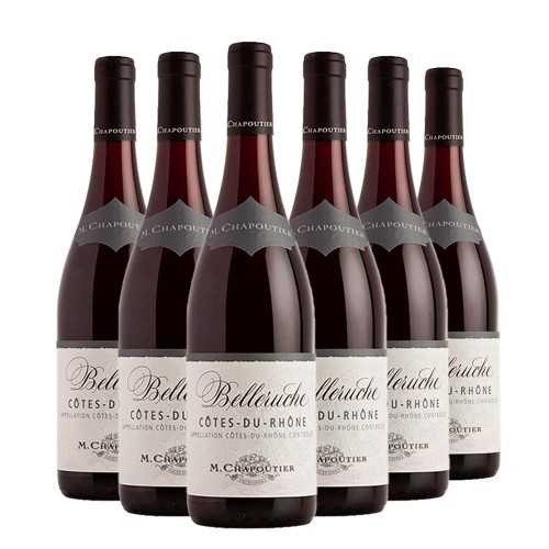 Côtes du Rhône Belleruche Rouge 2023 Box da 6 bottiglie