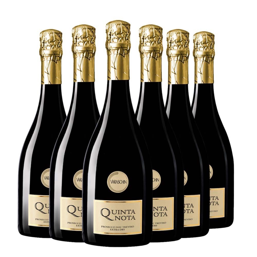 Quinta Nota Prosecco Treviso DOC extra dry Box da 6 bottiglie