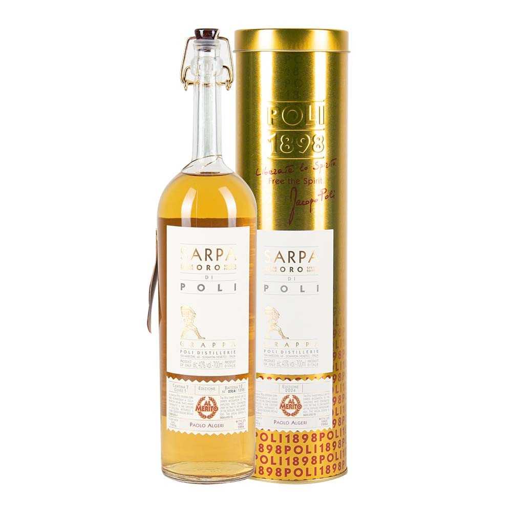 Grappa Sarpa Oro (con astuccio)